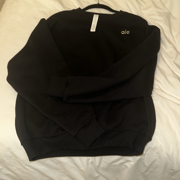 Alo yoga black crew - Picture 5 of 7